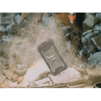 Sandberg Survivor 20000 PD30W 20000mAh ütésálló vízálló powerbank fekete (Qi) IP66