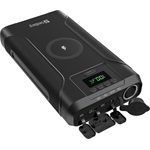 Sandberg Survivor 7-in-1 76800mAh Li-ion ütésálló vízálló powerbank fekete (Qi, DC-out, notebook-charger)