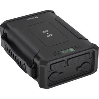 Sandberg Survivor 8-in-1 96000 96000mAh vízálló powerbank fekete IPX4