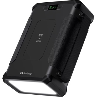 Sandberg Survivor 8-in-1 96000 96000mAh vízálló powerbank fekete IPX4