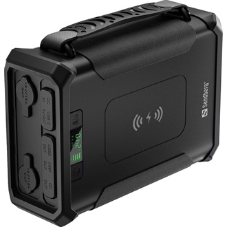 Sandberg Survivor 8-in-1 96000 96000mAh vízálló powerbank fekete IPX4