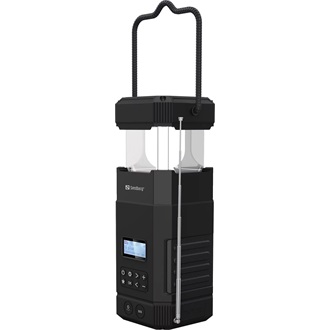Sandberg Survivor Lantern All-in1 10000mAh vízálló powerbank fekete IPX5
