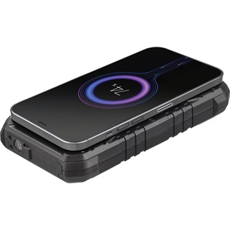 Sandberg Survivor PD20W 10000mAh ütésálló vízálló powerbank fekete-szürke (IP66)