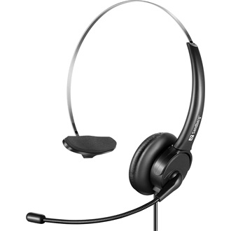 Sandberg USB Office Mono fejhallgató headset fekete