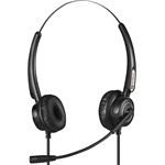 Sandberg USB+RJ9/11 Pro Stereo fejhallgató headset fekete