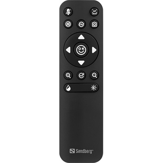 Sandberg Webcam Pro Remote 4K webkamera fekete