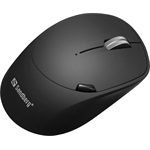 Sandberg Wireless Mouse Pro Recharge optikai Bluetooth / vezeték nélküli egér fekete