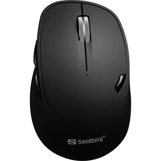 Sandberg Wireless Mouse Pro Recharge optikai Bluetooth / vezeték nélküli egér fekete