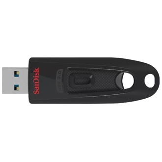 Sandisk 128GB USB3.0 Cruzer Ultra Fekete (124109) Flash Drive