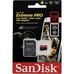 Sandisk 256GB Extreme Pro UHS-1 Class10 U3 V30 A2 microSDXC memóriakártya