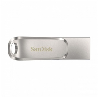 Sandisk 512GB USB3.1/Type-C Dual Drive Luxe Ezüst (186466) Flash Drive