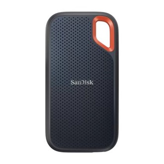 Sandisk Extreme Portable 2TB USB3.2 Gen2 C M.2 2280 vízálló ütésálló külső SSD fekete-narancssárga