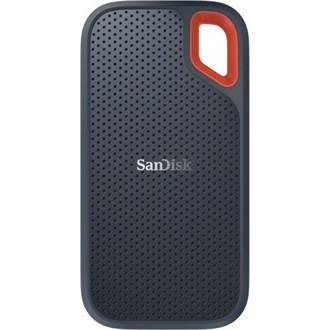 Sandisk Extreme Portable 4TB USB-A/C 3.2 Gen2 vízálló ütésálló külső SSD fekete-narancssárga
