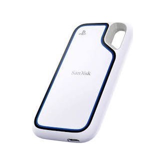 Sandisk Extreme Portable for PlayStation 5 1TB USB-C 3.2 Gen2 2,5" SSD fehér