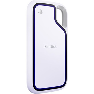 Sandisk Extreme Portable for PlayStation 5 2TB USB-C 3.2 Gen2 2,5" SSD fehér