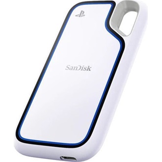 Sandisk Extreme Portable for PlayStation 5 2TB USB-C 3.2 Gen2 2,5" SSD fehér