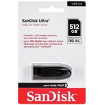 Sandisk ULTRA 512 GB USB FLASH DRIVE USB 3.0 UP TO 130MB/S