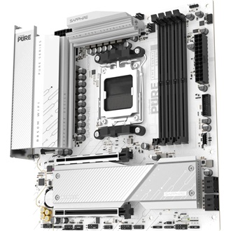 Sapphire PURE B850M WIFI desktop alaplap microATX
