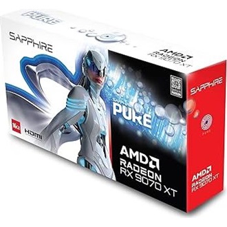 Sapphire Radeon RX 9070 XT PURE 16GB GDDR6 256-bit grafikus kártya