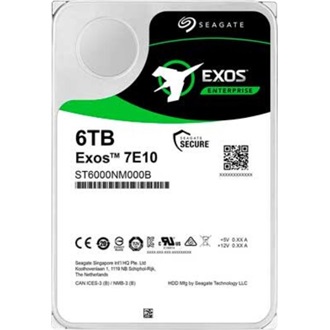 Seagate Exos 7E10 6TB 7200rpm SATA3 3,5" HDD S 512N OEM