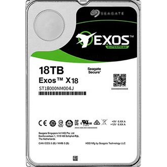Seagate Exos X18 18TB 7200rpm 256MB SAS 3,5" HDD 512e/4kn OEM