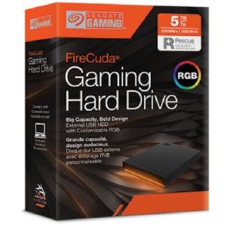 Seagate FireCuda Gaming 1TB USB3.2 Gen1 A külső HDD fekete