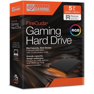 Seagate FireCuda Gaming 2TB USB3.2 Gen1 A külső HDD fekete