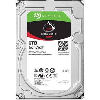 Seagate IronWolf 6TB 5400rpm 256MB SATA3 3,5" HDD