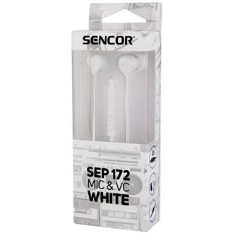 Sencor SEP 172 fülhallgató headset fehér