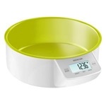 Sencor SKS 4004GR tálas konyhamérleg fehér-zöld