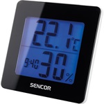 Sencor SWS 1500 B időjárás állomás fekete