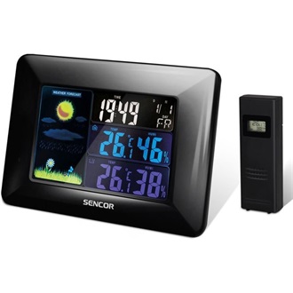 Sencor SWS 4250 időjárás állomás fekete