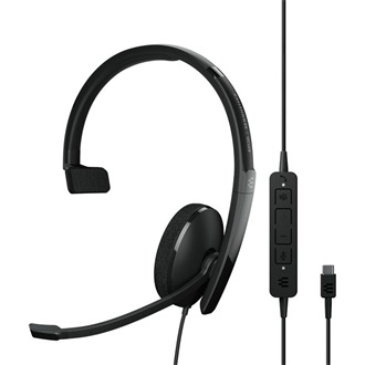 Sennheiser / EPOS ADAPT 130T USB-C II Mono Teams Certified Headset Black
