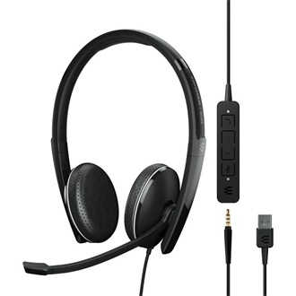 Sennheiser / EPOS ADAPT 165 USB II Stereo UC Optimized Headset Black