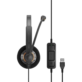 Sennheiser / EPOS IMPACT SC 60 USB ML Double-Sided USB Headset Black