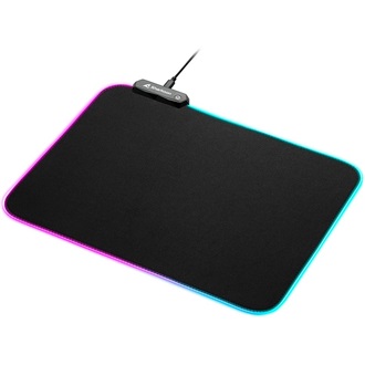 Sharkoon 1337 Gaming Mat RGB V2 360 gaming egérpad fekete