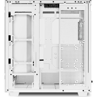 Sharkoon Rebel C50 RGB táp nélküli ablakos Mid Tower számítógépház fehér