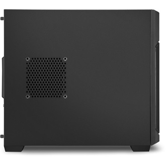 Sharkoon V1000 táp nélküli Mid Tower számítógépház fekete