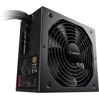 Sharkoon WPM Gold ZERO ATX gaming tápegység 650W 80+ Gold BOX