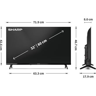 Sharp 32HA1205E 32" LED TV