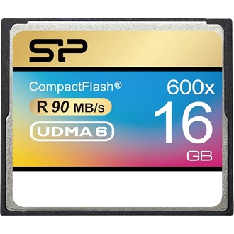 Silicon Power 16GB 600x Compact Flash memóriakártya BOX szürke
