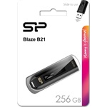 Silicon Power 256GB Blaze B21 USB-A 3.2 Gen 1 pendrive BOX fekete