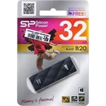 Silicon Power 32GB Blaze B20 USB-A 3.2 Gen 1 pendrive BOX fekete