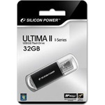 Silicon Power 32GB Ultima II-I USB-A 2.0 pendrive BOX fekete