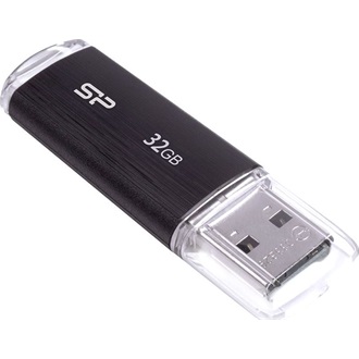 Silicon Power 32GB Ultima U02 USB-A 2.0 pendrive BOX fekete