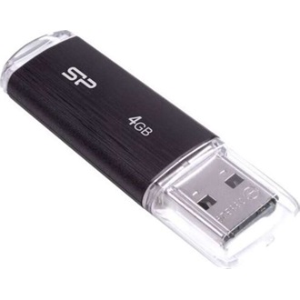 Silicon Power 4GB Ultima U02 USB-A 2.0 pendrive BOX fekete