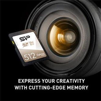 Silicon Power 512GB Superior Pro UHS-II Class10 U3 V60 vízálló ütésálló SDXC memóriakártya BOX fekete