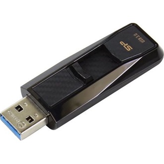 Silicon Power 64GB Blaze USB 3.0 pendrive BOX fekete