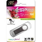 Silicon Power 64GB Jewel J80 USB-A 3.2 Gen 1 pendrive BOX ezüst