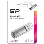Silicon Power 64GB Marvel M02 USB-A 3.2 Gen1 pendrive BOX ezüst